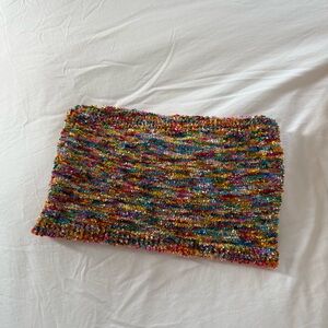 Urban Outfitters Colorful Knit Mini Skirt